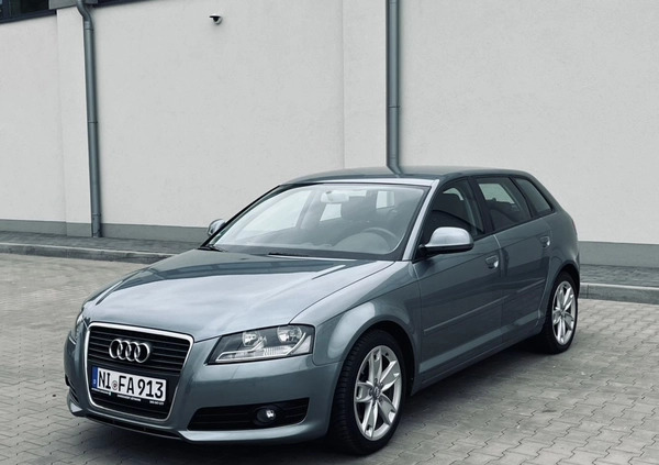 Audi A3 cena 26999 przebieg: 219000, rok produkcji 2009 z Złocieniec małe 529